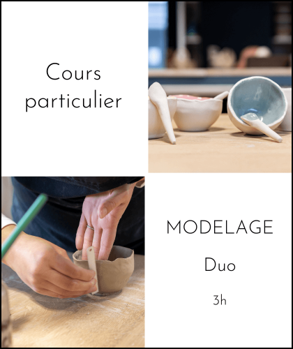 Cours particulier modelage poterie céramique 92 | Audrey Jezic