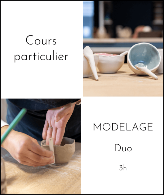 Cours particulier modelage poterie céramique 92 | Audrey Jezic