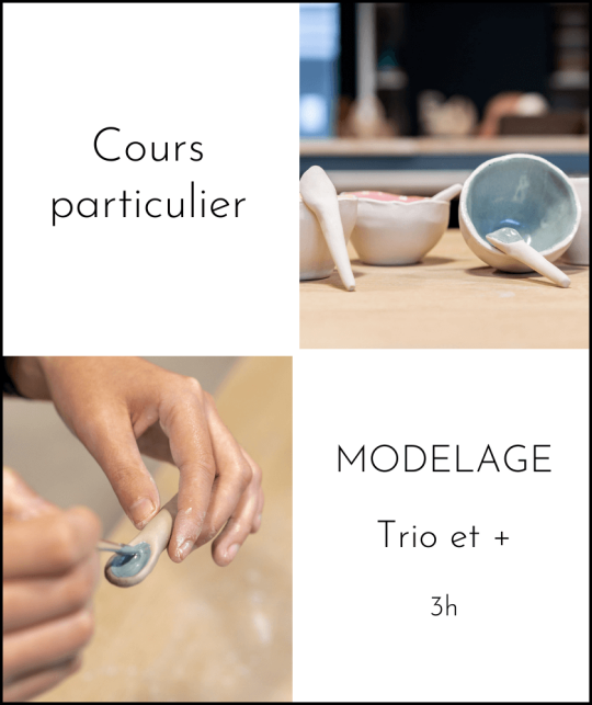 Cours particulier modelage poterie céramique 92 | Audrey Jezic